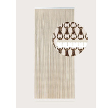 Decoratief deurkettinggordijn met detailweergave