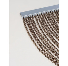 Kettinkjesgordijn met ophangrail