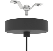 Plafondbevestiging met snoer voor een lamp