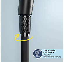 Grohe douchekop met Twiststop functie die voorkomt dat de doucheslang verdraait