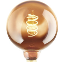 Decoratieve gloeilamp met gewikkelde gloeidraad