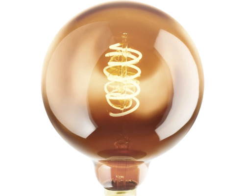 Decoratieve gloeilamp met gewikkelde gloeidraad