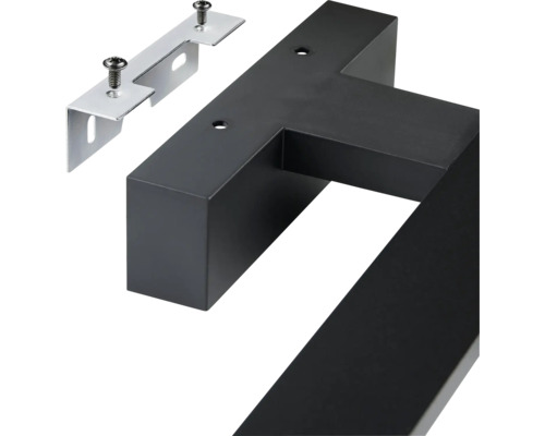 Huisnummer zeven van metaal met montagemateriaal