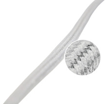 Omhulde verwarmingskabel met textielweefsel