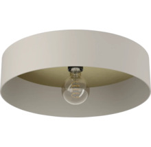 Plafondlamp met ronde vorm en gloeilamp