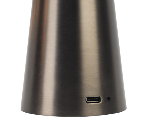 Detailopname van een lamp met USB-aansluiting