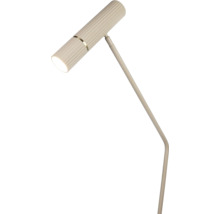 Tafellamp met geribbelde kap en verstelbare arm