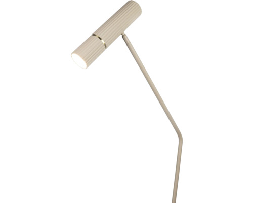 Tafellamp met geribbelde kap en verstelbare arm