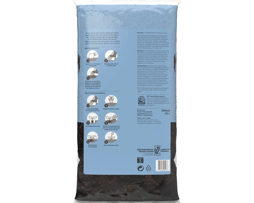 Zak Pokon aanplantgrond, 45 liter inhoud