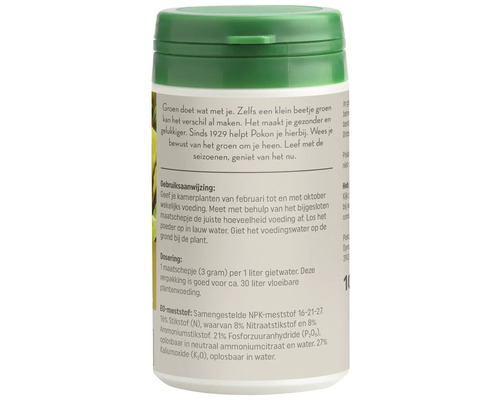 Pokon kamerplantenvoeding voor circa 30 liter gietwater