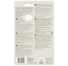 Pokon Naturado mestkegels voor planten, verpakking met gebruiksaanwijzing en doseringstabel