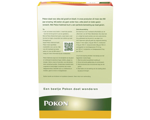 Pokon Kalimest meststofverpakking