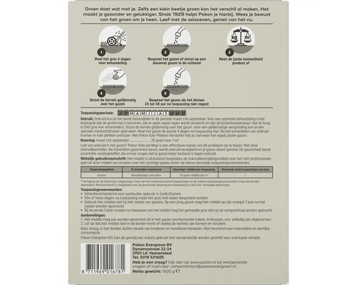 Instructies voor gazononderhoud met de stappen: maaien, bemesten, besproeien en korrels strooien
