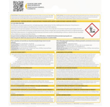 Productachterzijde van de Home Defense mierenlokdoos verpakking met gebruiksinstructies, QR-code en symbool voor milieugevaren.