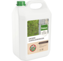 Pokon Groene Aanslagreiniger 5 liter jerrycan voor het reinigen van terrassen, bestrating en muren, geschikt voor 50 vierkante meter.