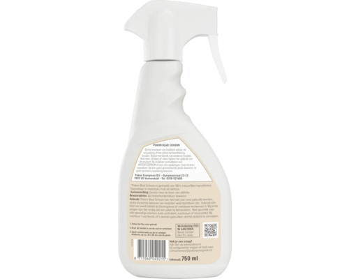 Pokon Blad Schoon plantenspuit voor het reinigen van bladeren op basis van olijfolie, 750 milliliter.