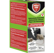 Verpakking van de Protect Home elektronische rattenval voor binnenshuis, doodt door elektrische schok, voor maximaal 35 ratten.