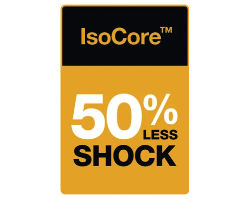 IsoCore technologie voor 50 procent minder schokken.