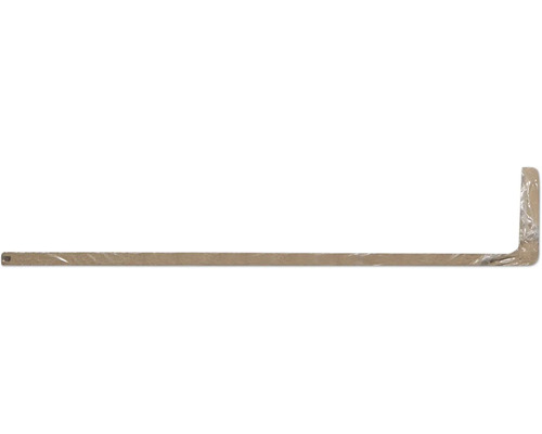 L-profiel van hout met beschermfolie