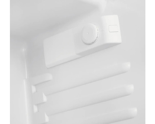 Interne temperatuurregelaar voor een koelkast met genummerde draaiknop.