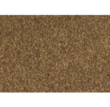 Bruin visvoer in de vorm van ronde, platte wafels voor aquariumvissen.