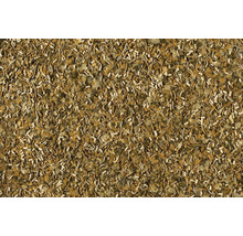 Mengsel van visvoer-vlokken en pellets voor aquariumvissen.