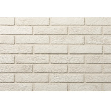 Steenstrip in baksteenlook met een gestructureerd oppervlak.