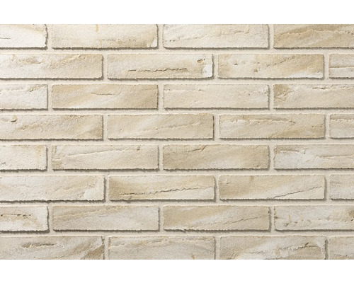 Steenstrips met steenlook, beige zandkleur, rustieke textuur, wandbekleding voor binnen en buiten.