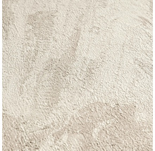 Gestructureerd vliesbehang met pleisterlook in beige.