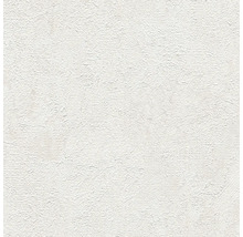 Behang met structuur en een fijne pleisterlook in het wit.