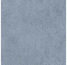 Gestructureerd behang in blauw met stucwerk look.