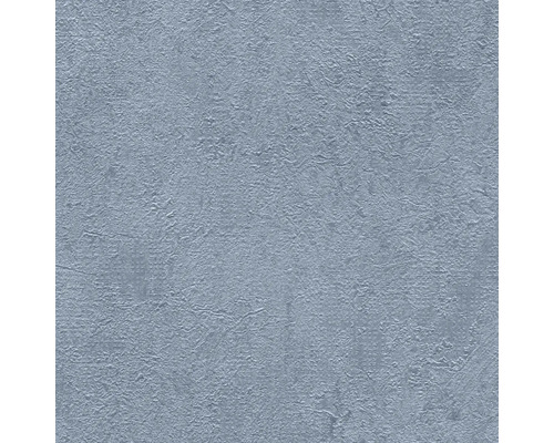 Gestructureerd behang in blauw met stucwerk look.