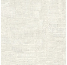 Gestructureerd behang met een fijne, horizontale linnenstructuur.