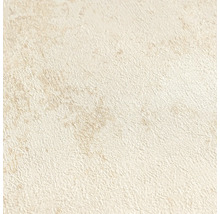 Detailopname van een gestructureerd vliesbehang met pleisterwerk-look.