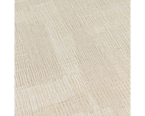 Vliesbehang met een fijne linnenstructuur en subtiele weeflook