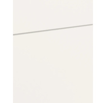Wit meubelfront met horizontale voeg.