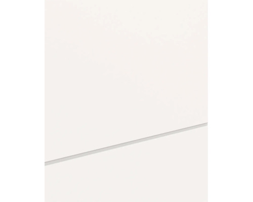 Wit meubelfront met een subtiele horizontale greep.
