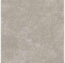 Beige vliesbehang met fijne structuur in steenlook of pleisterlook.