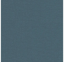 Gestructureerd vliesbehang met een fijn stofachtig oppervlak in blauw.