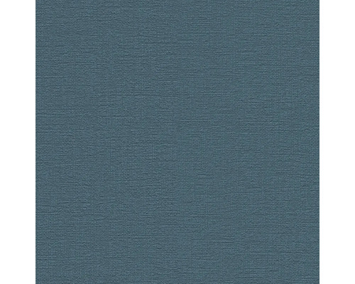 Gestructureerd vliesbehang met een fijn stofachtig oppervlak in blauw.