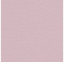 Gestructureerd behang in roze met een fijne horizontale textuur