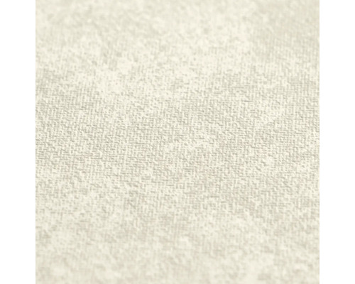Detailopname van behang met een linnenstructuur en een subtiel patroon.