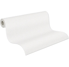 Witte antislipmat op rol met netstructuur.
