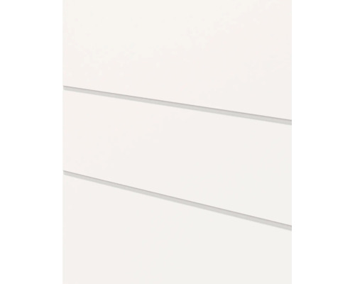 Horizontale panelen voor wandbekleding of gevelbekleding met een zichtbare schaduwvoeg.