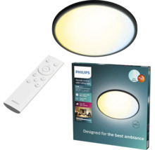 Philips LED-plafondlamp met afstandsbediening, 32 Watt, 4100 lumen, dimbaar, WarmGlow, diameter 541 millimeter, inclusief verpakking.