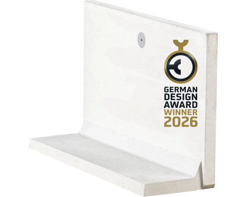 L-betonelement met het keurmerk German Design Award Winner 2026.