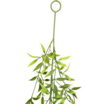 Kunsthangplant met smalle bladeren en ophanglus