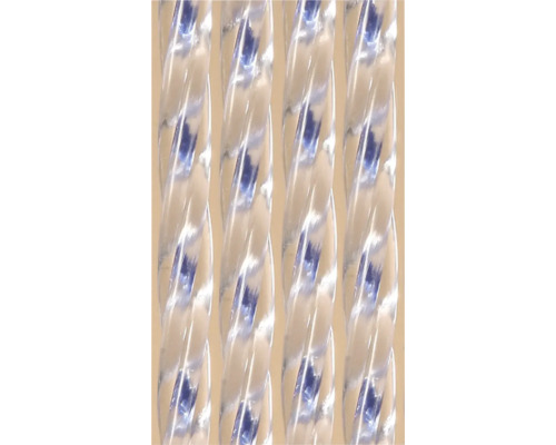 Transparante kunststof staaf met gedraaide structuur als decoratief element