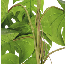 Kunstmatige Monstera plant met gedetailleerde bladeren en stelen als decoratieve kamerplant