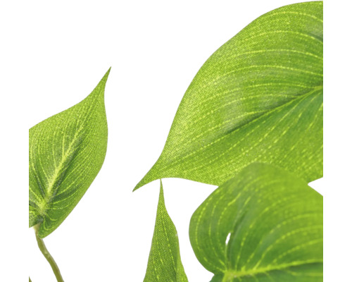 Kunstmatige epipremnum plant met gedetailleerde bladeren voor decoratie